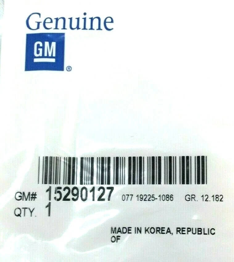 Pontiac G6 2006-2010 tapa maletero cromo placa de identificación emblema nuevo OEM Foto 4 de 4