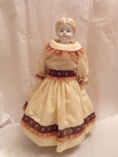VTG Victorian China Head Doll Blond
