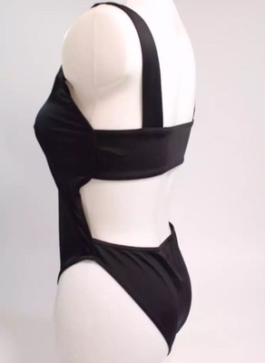 black fuller bust swimsuit