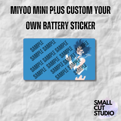 Miyoo Mini Plus Custom Your Own Battery Sticker Pack - Matte Finish