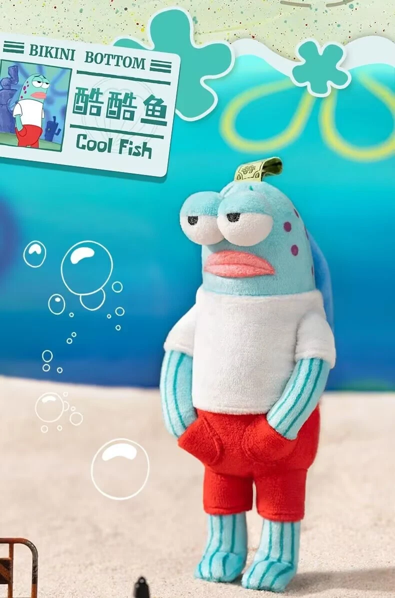 Genuine POP MART Bikini Bottom Buddies Series Confirmed Genuine POP MART Bikini Bottom Buddies Series Confirmed