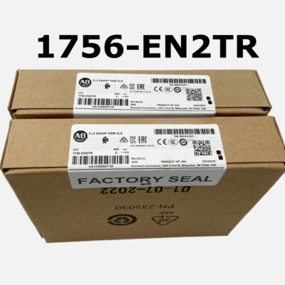 AB 1756-EN2TR 2-PORT CLX HI-CAP ENET/IP MODULE 1756EN2TR 2023 NEW Factory Sealed