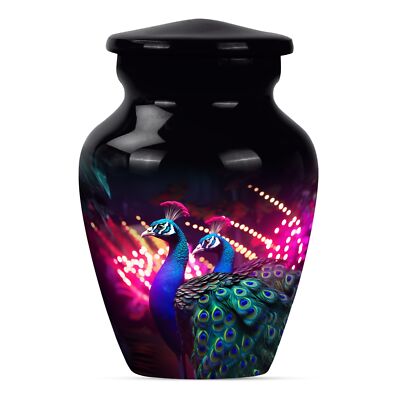 Eternal Harmony Peacock Cremation Urn - Unique Decor Urn Keepsake
