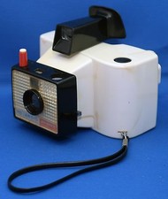 POLAROID Land CAMERA SWINGER Model 20 VINTAGE Film UK AS IS