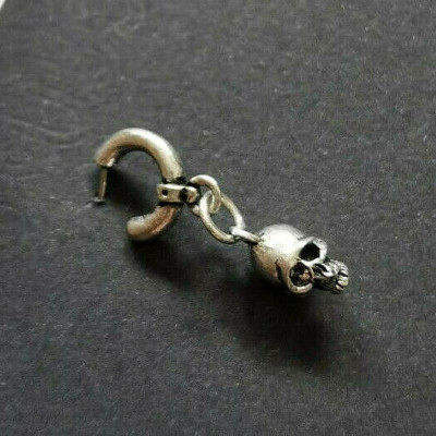 Skull Ring Stud (1) Pewter ALCHEMY GOTHIC