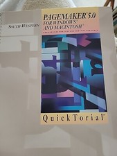 South-Western Pagemaker Quick Torial 5.0 for Windows/Macintosh