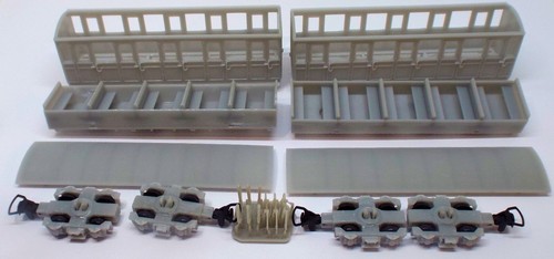 Fourdees Ltd Freelance Tisdale Bogie Carriages 009 / OO9 Scale Kit - Picture 22 of 44