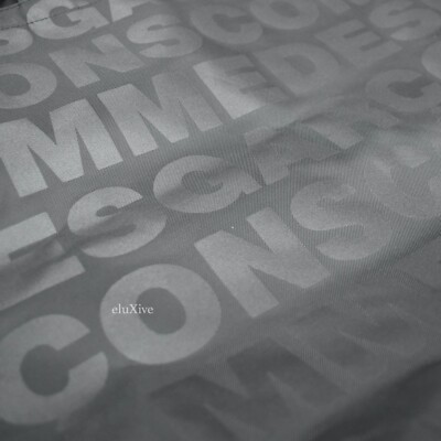 NWT Comme des Garcons CDG Black Market Allover Logo Tote Bag NYFW