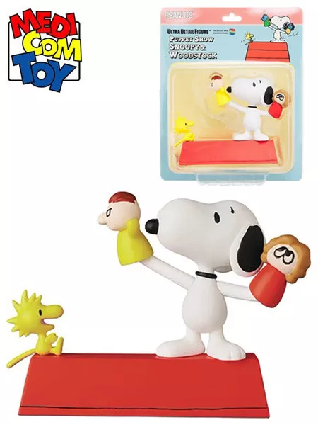 Medicom Peanuts Series 11 Puppet Show Snoopy & Woodstock UDF Ultra