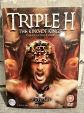 WWE: Triple H - King of Kings DVD (2008)  WWF Wrestling WCW / 2 Disc