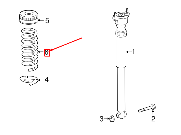 Mercedes-Benz E W212 AMG Front Coil Spring A2123212704 Genuine for 