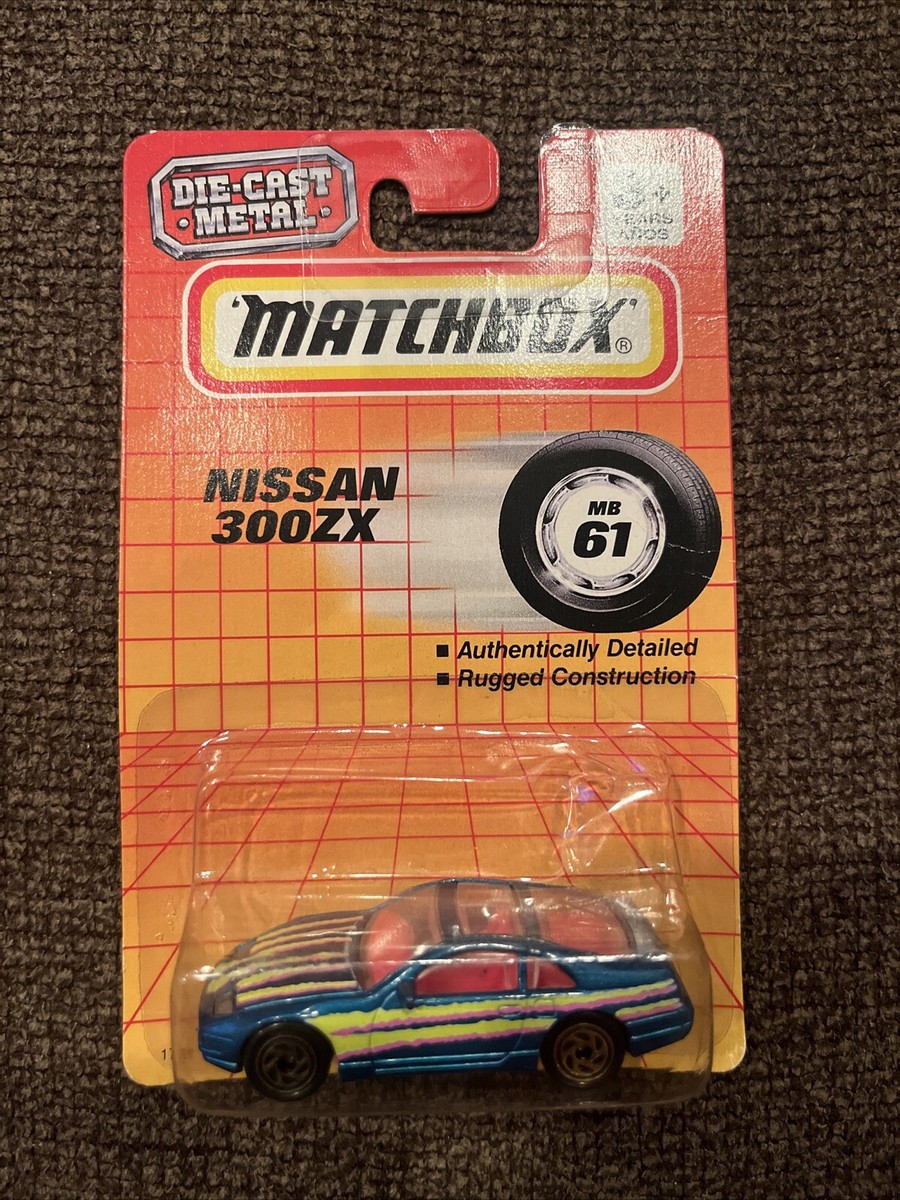 1993 Matchbox Teal Nissan 300zx MB61 Die Cast - Sealed | eBay