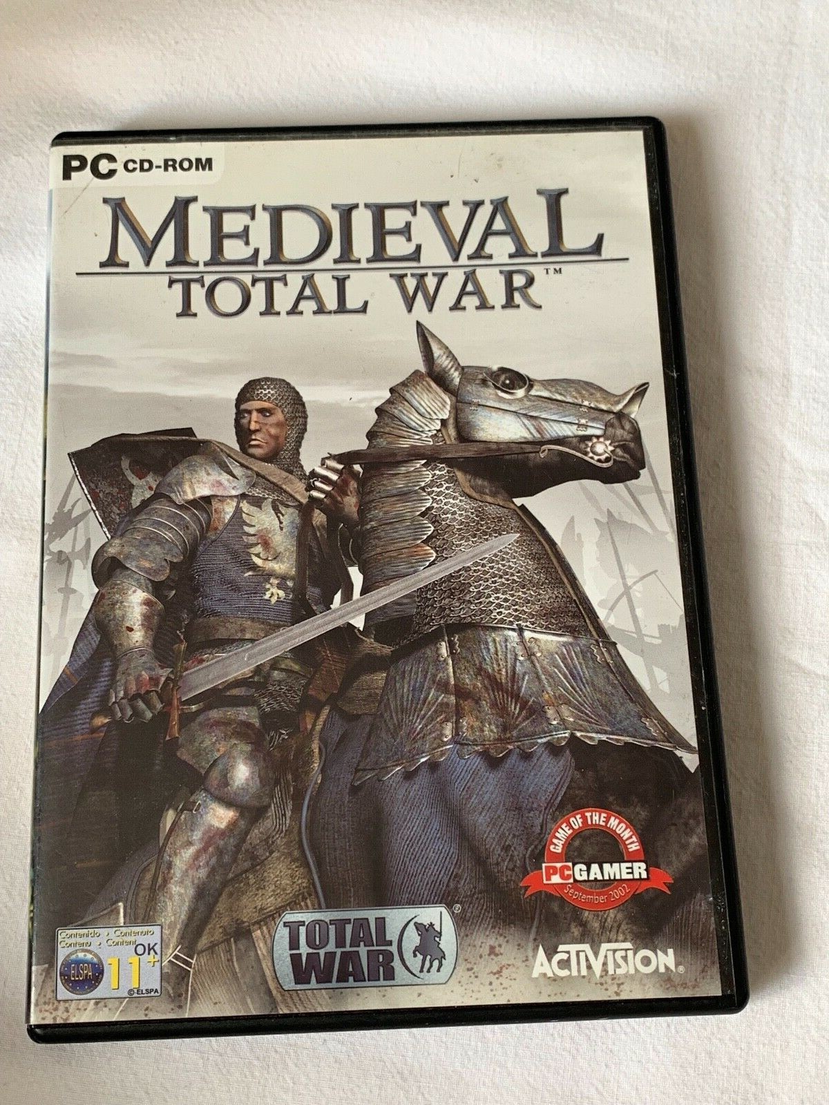 PC CD-ROM Medieval Total War PC Windows PAL Complete