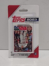 Factory Error Upside Down Boston Red Sox 2023 Topps Factory Sealed Team Set RARE