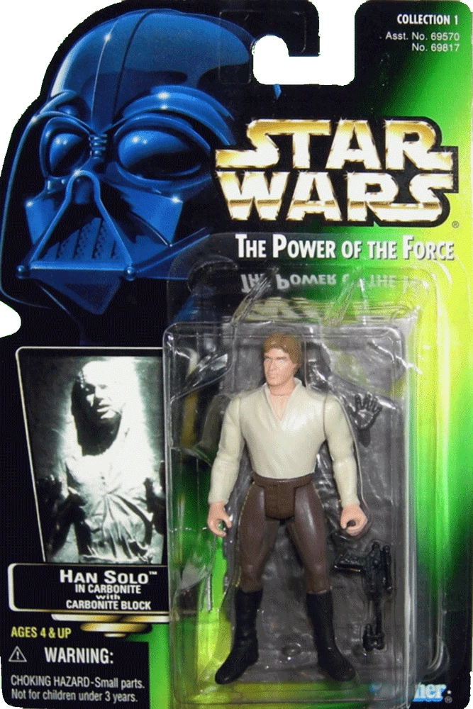 Han solo carbonite action figure outlet