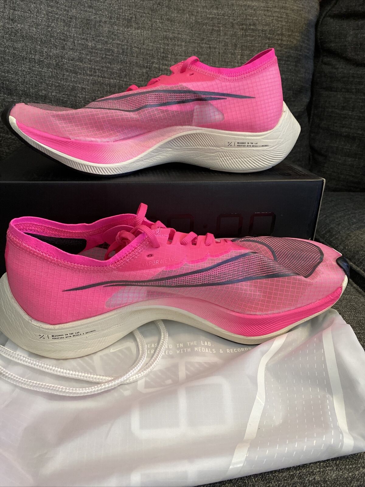Size 9 - Nike ZoomX Vaporfly Next Pink Blast for sale online | eBay