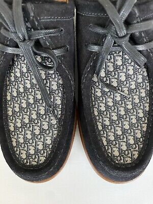 Dior Christian Dior Dior Oblique Lace Up Boat Shoes Men's Dior Christian Dior Dior Oblique Lace Up Boat Shoes Men's