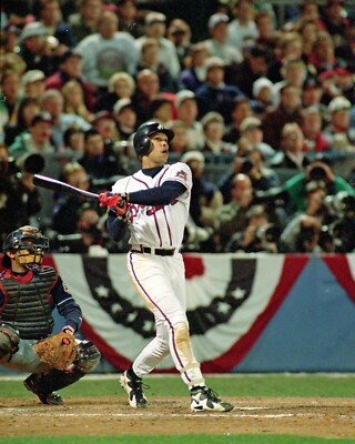 David Justice 1995 World Series Game #6 Winning Home Run