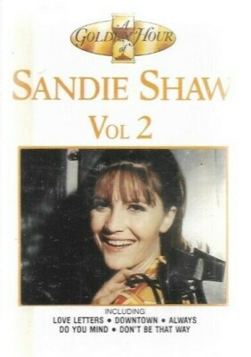 Sandie Shaw - Volume 2 - Music Cassette - French Import - 1991 - UK FREEPOST