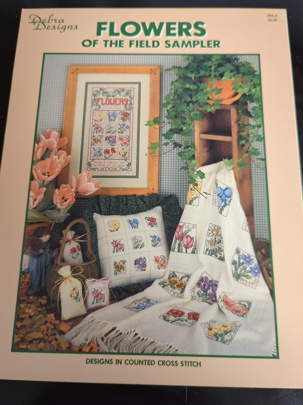 Debra Designs - Flowers Of The Field - Cross Stitch