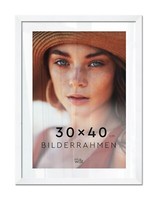 Bilderrahmen Frame Fotorahmen Rahmen Bilder Foto Posterrahmen Weiß 30X40 Cm