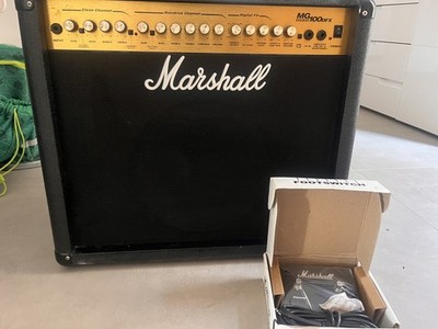 Marshall MG 100 DFX Gitarren  Combo inkl. Fußschalter