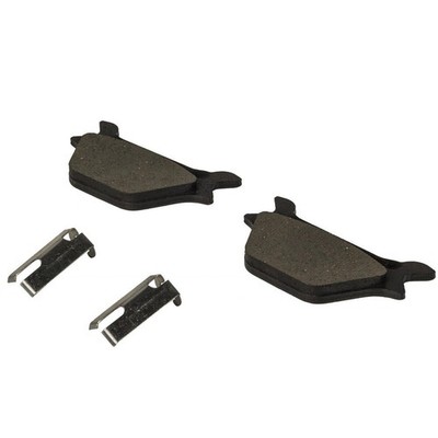 360 TWIN HARLEY DAVIDSON REAR BRAKE PADS PREMIUM ORGANIC 44209-87 44213-87