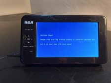 RCA Portable 7" Widescreen LCD Digital TV - Great Condition - Tested -