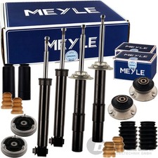 4x MEYLE GAS STOßDÄMPFER DOMLAGER PROTECTION KIT VO+HI passend für BMW 5er E60
