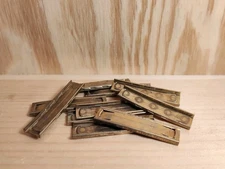 Mauser 8mm Stripper Clips Lot of 10 Brass Turkish Original WWII Era K98 M48