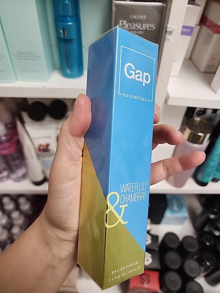 GAP Essentials Waterlily & Chambray Mujer 3.4 OZ Eau de Parfum Spray Nuevo Foto 4 de 4
