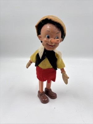 Disney Pinocchio Figur zum Aufziehen alt defekt Aufzieh Puppe