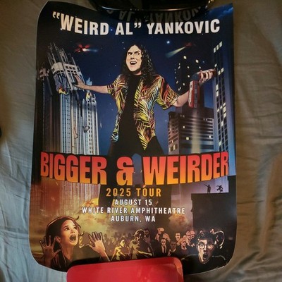 Weird Al Yankovic Auburn Wa august 15 2025 Bigger & Weirder Tour