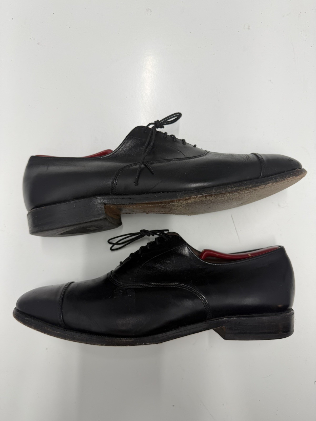 Allen Edmonds Park Avenue Dress Shoes Black Leather Mens Size 8.5 E