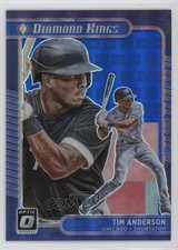 2021 Panini Donruss Optic Diamond Kings Blue Pandora Prizm /99 Tim Anderson 1g2w