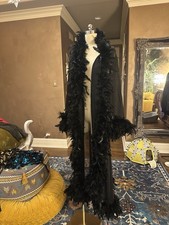 Feather Robe One Size Sheer