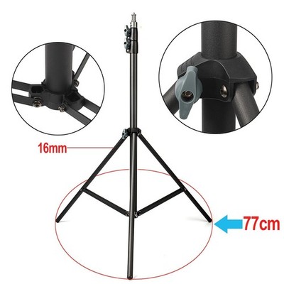 Light Stand 2m Adjustable Professional Photo Tripod Photography Lichtstativ