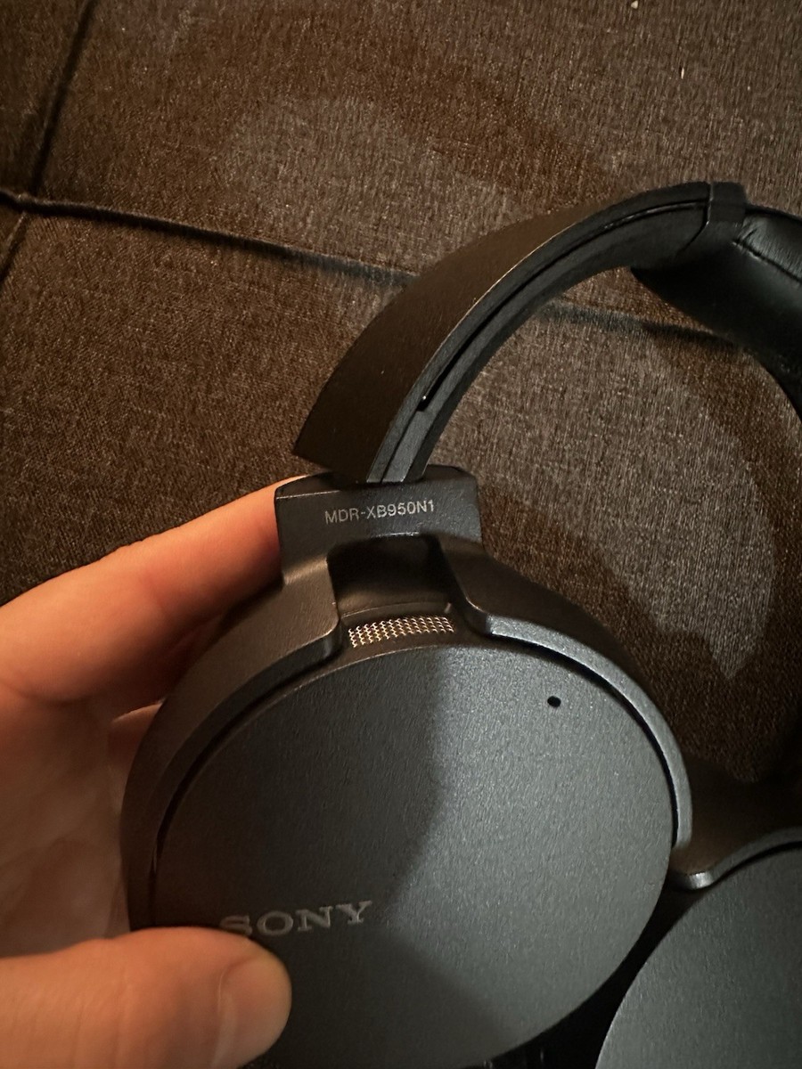 SONY MDR-XB950N1 ブラック Noise Cancelling Foldable Extra Bass Headphones | MDR