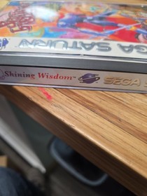 Sega Saturn Shining Wisdom with Manual & Warranty Card 