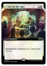 A Tale for the Ages (Extended Art) #328 (Foil) NM Wilds of Eldraine Magic MTG