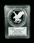 2025-W $1 American Silver Eagle PCGS PR70DCAM FDOI - David Hall Signature #7527