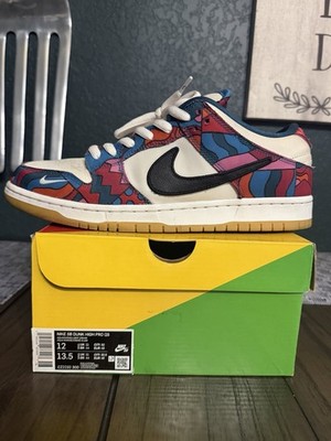 Nike SB Dunk Low Pro Parra Abstract Art DH7695-600 Size 12