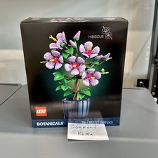 LEGO Botanicals 10372 Hibiscus Flower Display Set 660pcs New