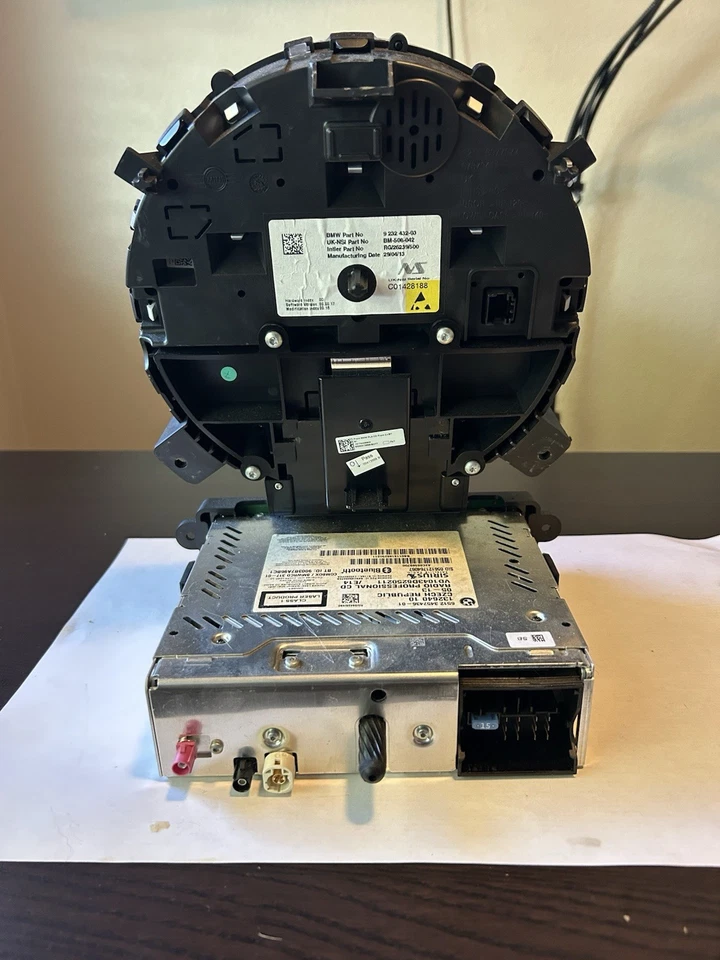 2011-2012 2013 2014 MINI Cooper Boost CD Radio Instrumento Cuadro Medidor Foto 4 de 4