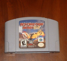Destruction Derby 64 (Nintendo 64, N64, 1999) Authentic cartridge -VG+/EX