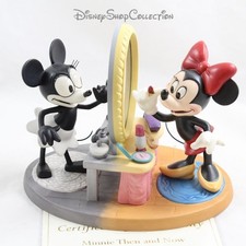 Figurine Minnie Mouse WDCC DISNEY Minnie Then and Now 17 cm (DOU^)