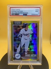 2026 Topps Series 1 - Shohei Ohtani #200 Yellow Rainbow Foil /399 PSA-9 Mint