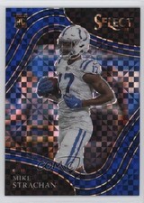 2021 Panini Select Field Level Blue Prizm 15/49 Mike Strachan #397 0e9i