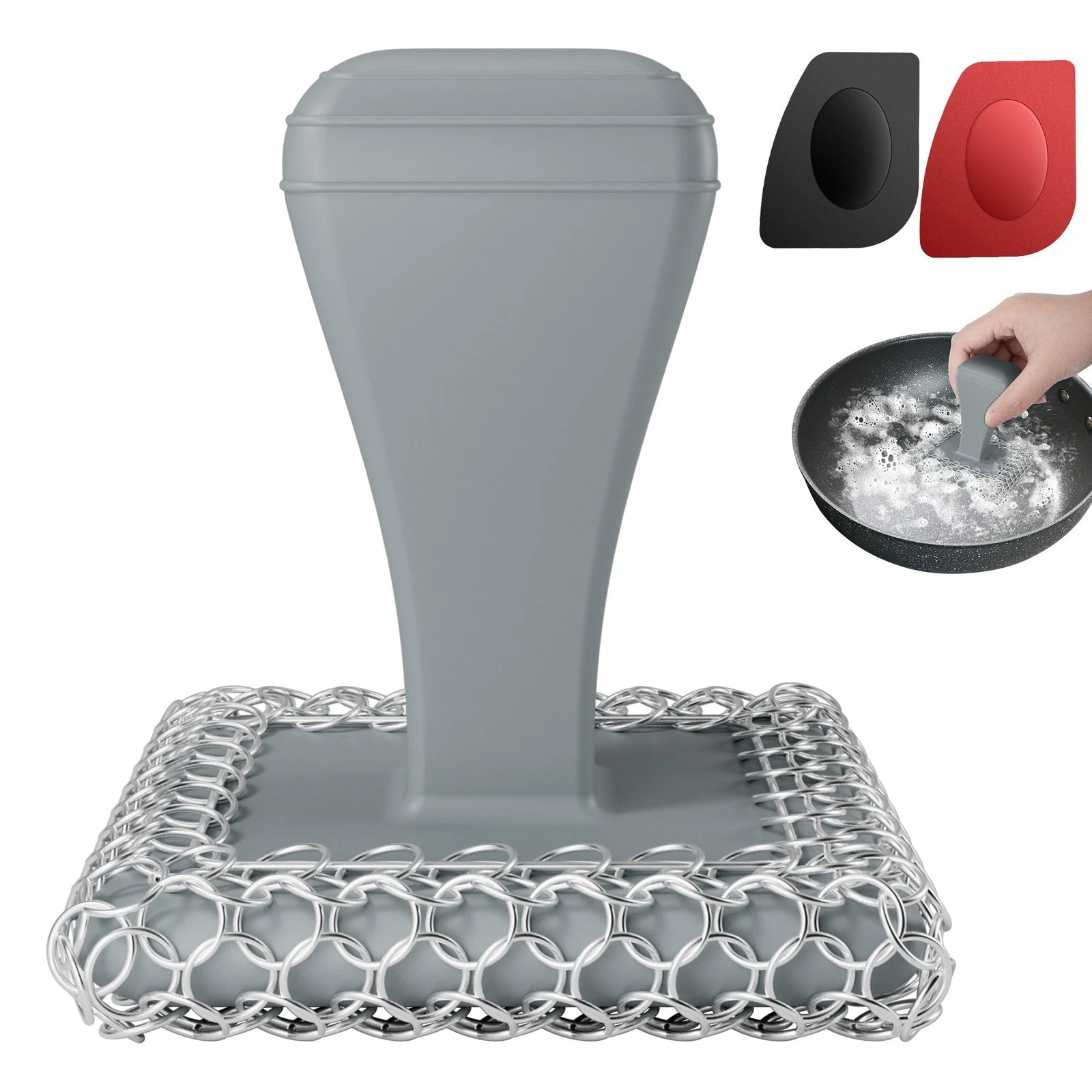 TOPULORS Cast Iron Scrubber