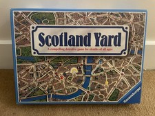Scotland Yard Board Game by Ravensburger MB Vintage 1983 - Complete